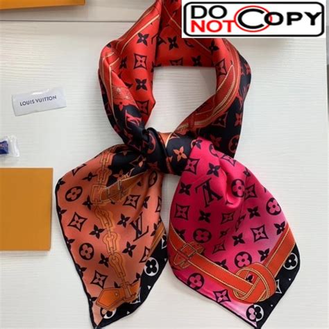 louis vuitton monogram square scarf|louis vuitton signature scarf.